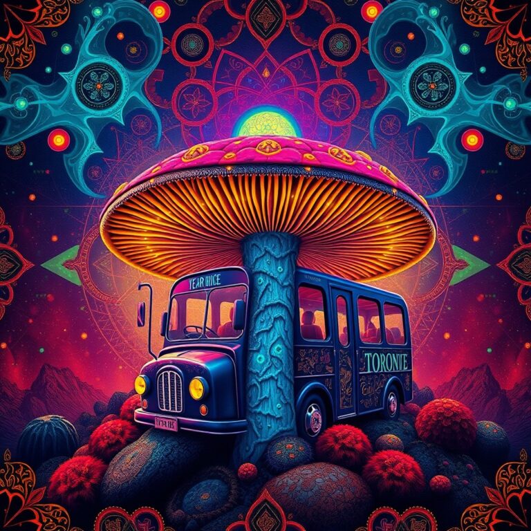 Year Bus Ride Toronto mushroom