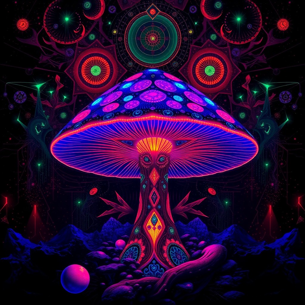 Minute Hallucination Month Afterglow mushroom