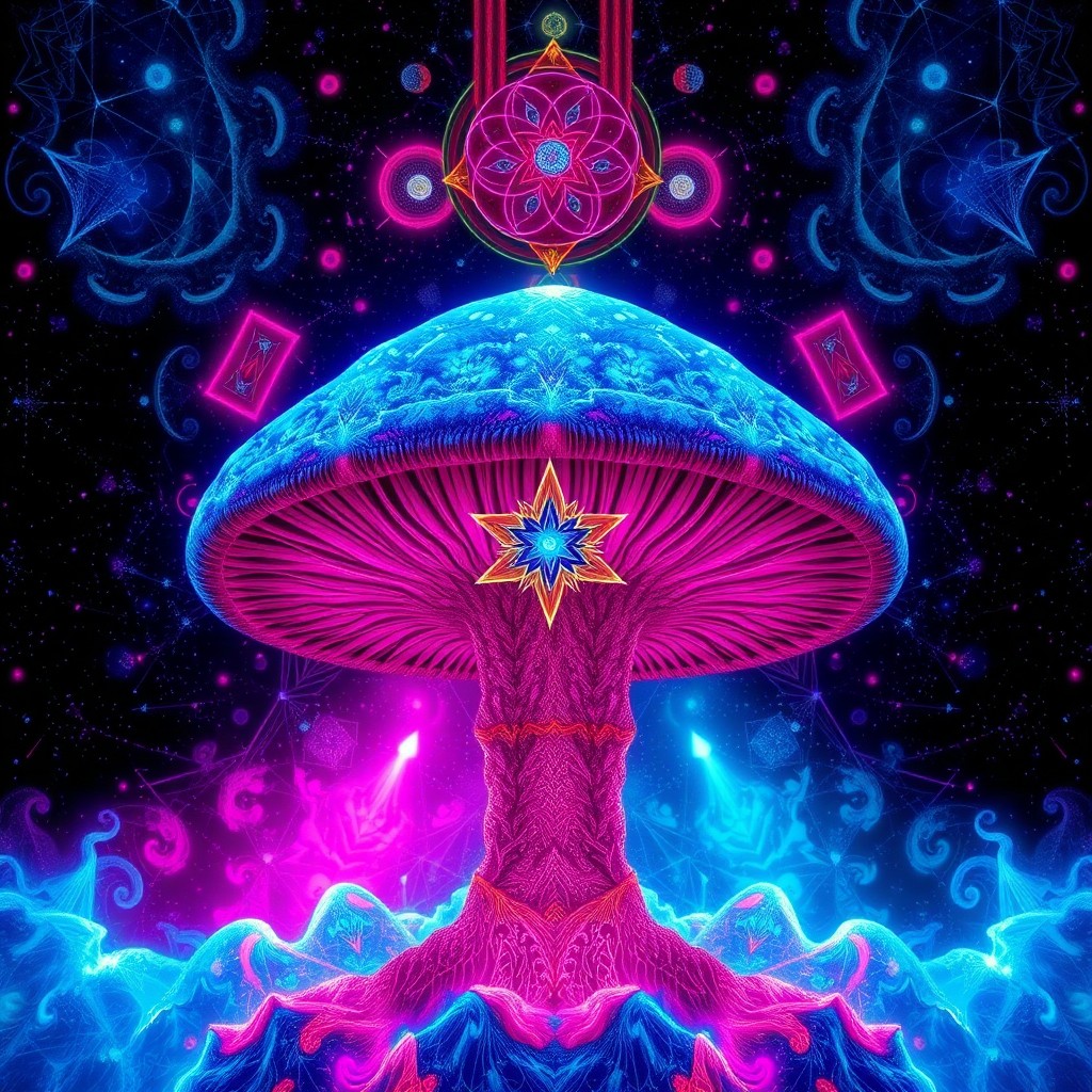 Second Brain Flash LSD mushroom