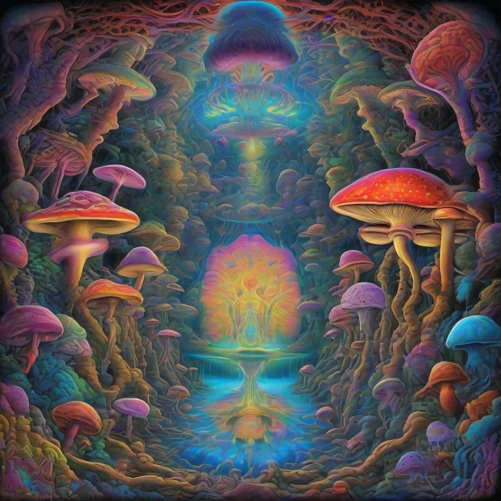 Brain's Secret Passageways Where mushroom