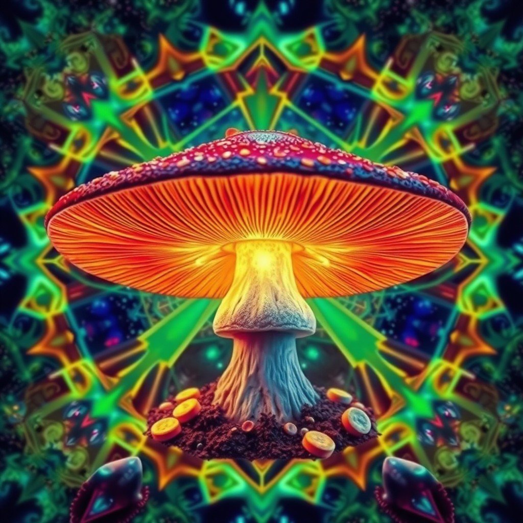 Mushroom Eats Old Antidepressants
