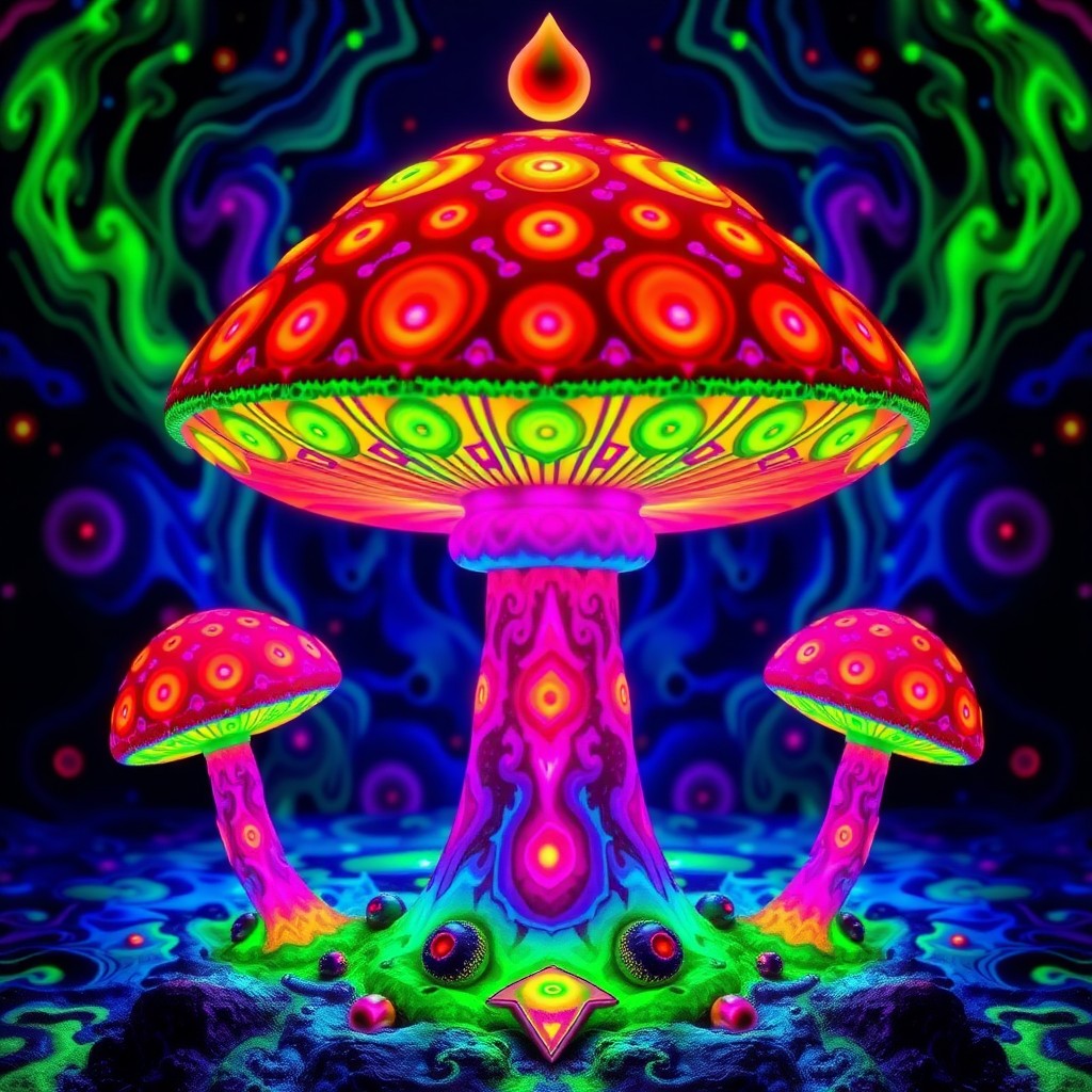 they weaponized spa toy mushroom