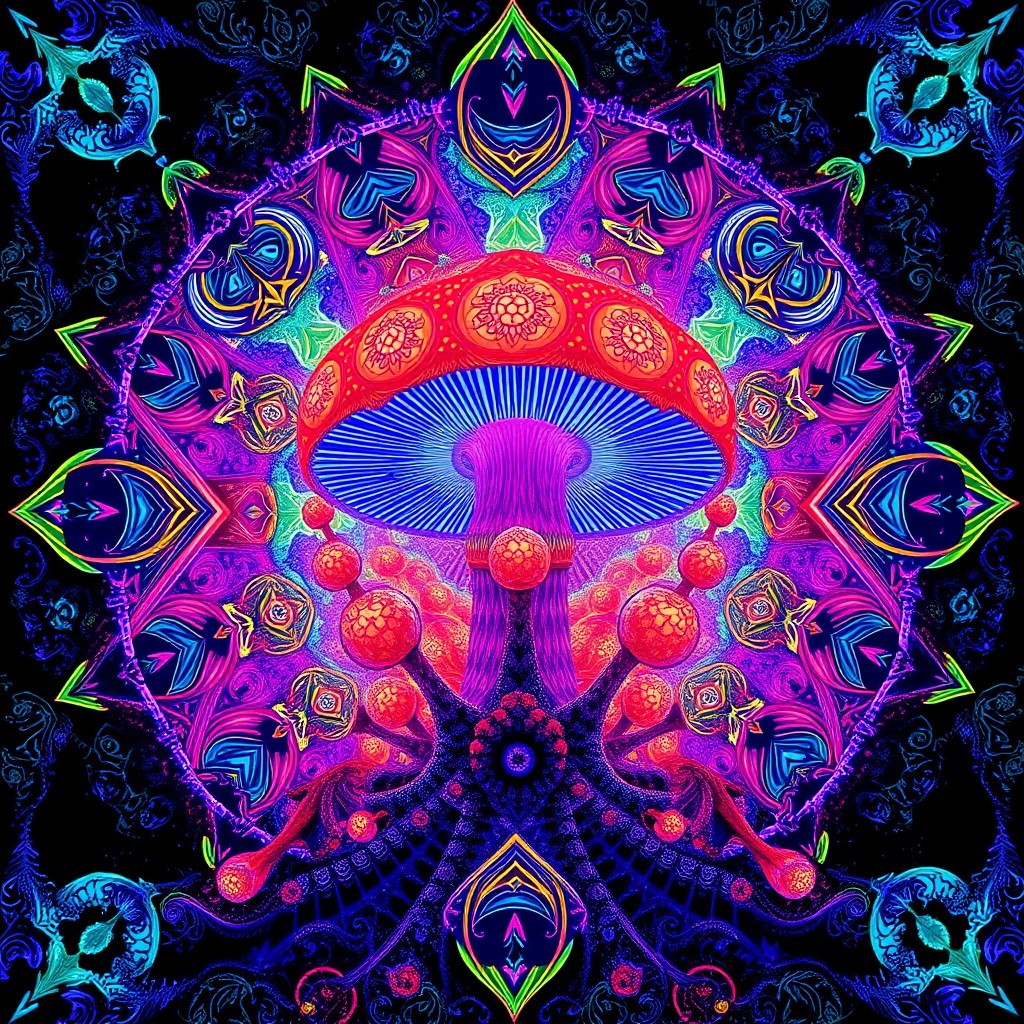 Computer Thinks Bored Inside mushroom