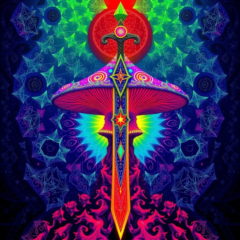Double Edged Sword Cultural mushroom