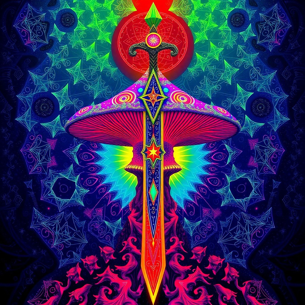 Double Edged Sword Cultural mushroom