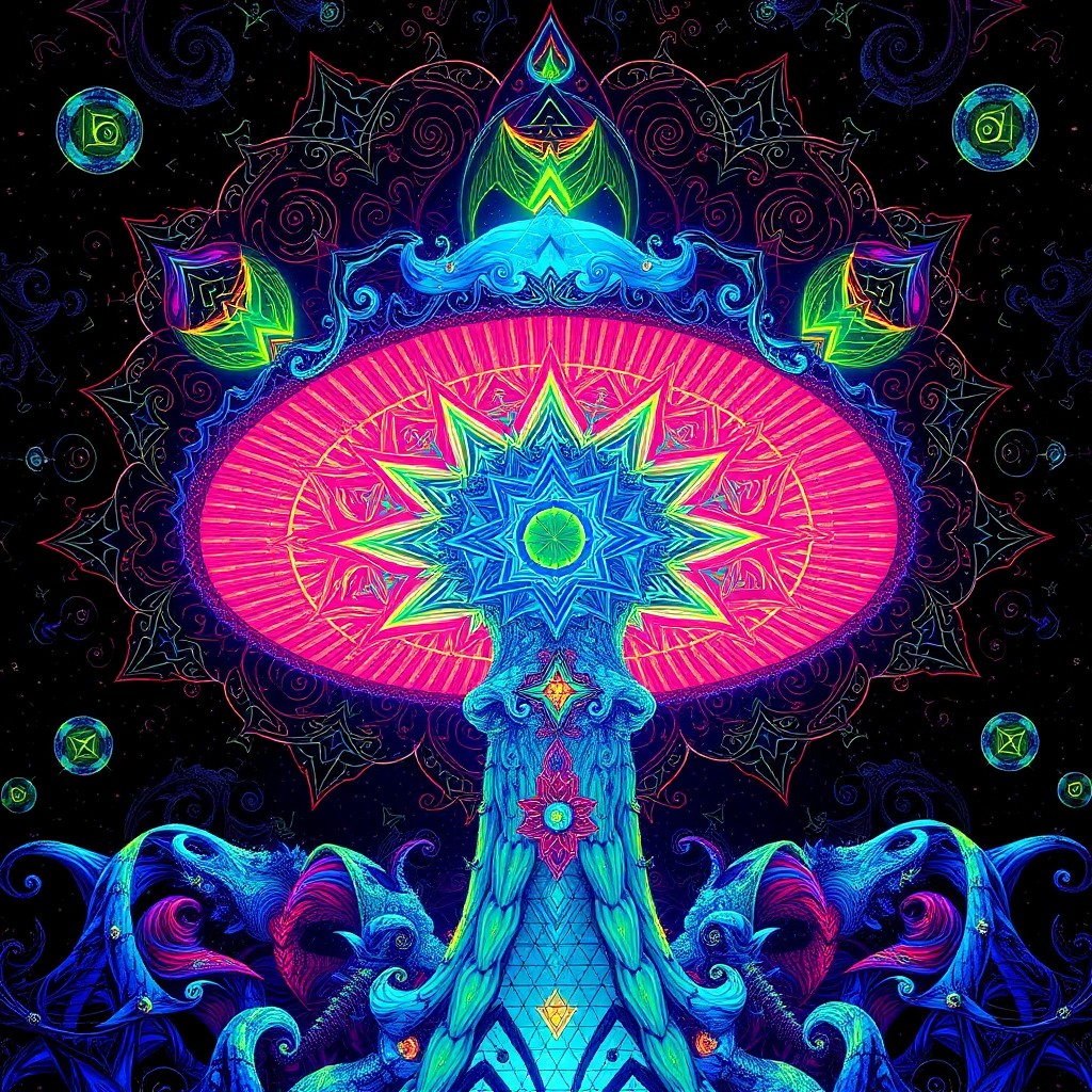 When Mother Becomes Mirror mushroom