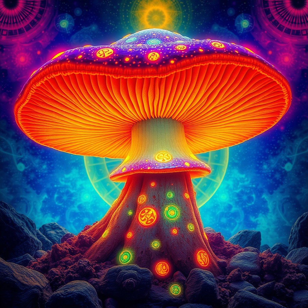 Minute Hallucination Month Afterglow mushroom