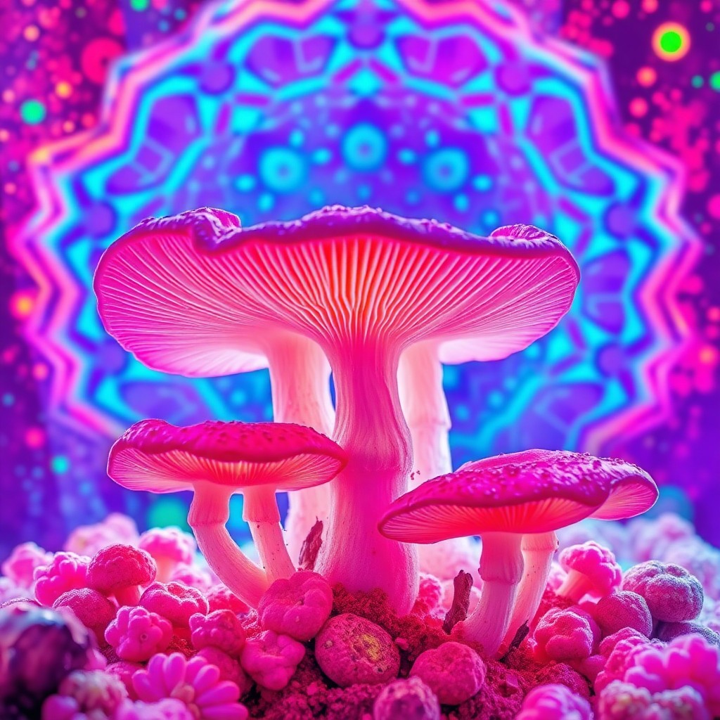Grow Pink Oyster Mushrooms