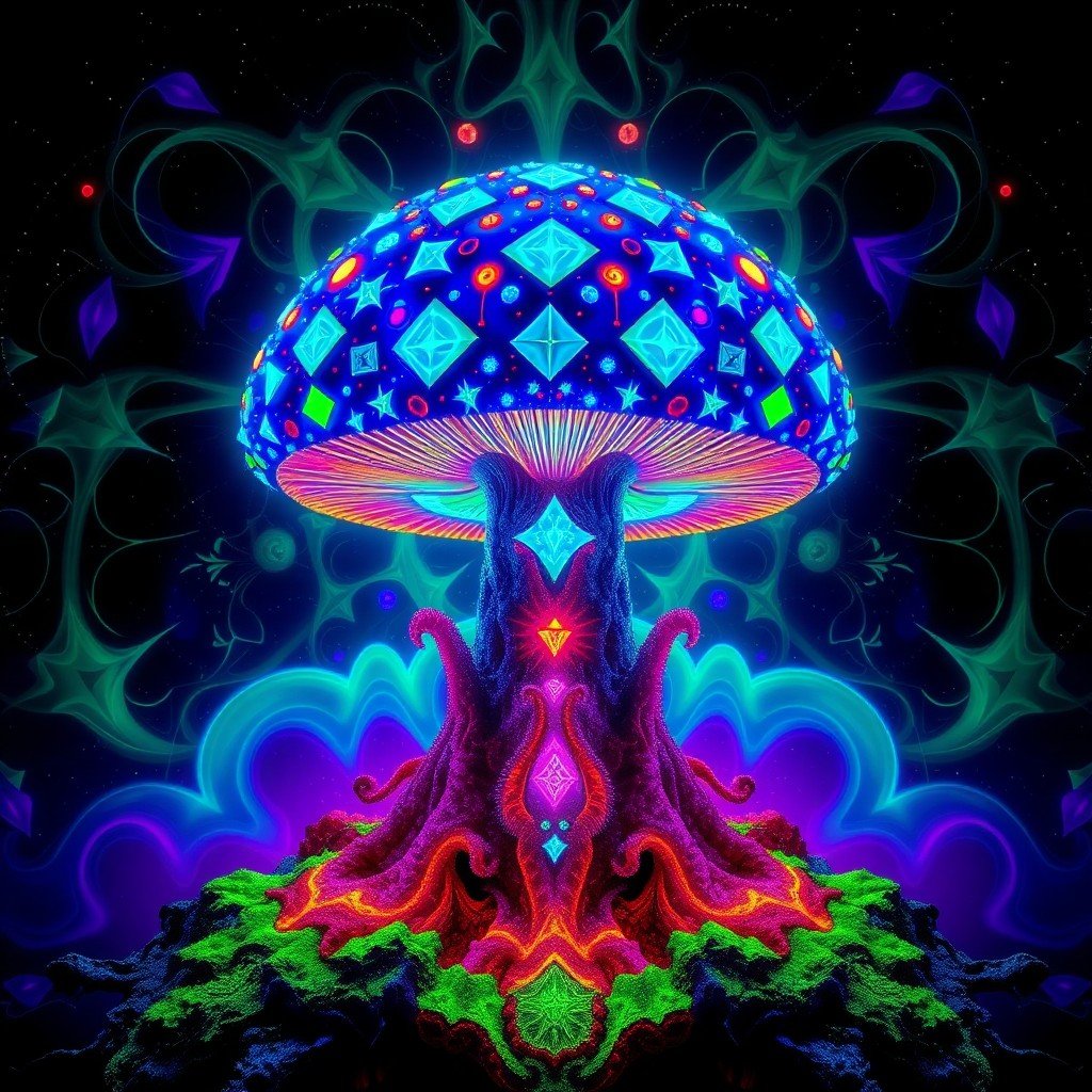 Behind Neuroplasticity mushroom