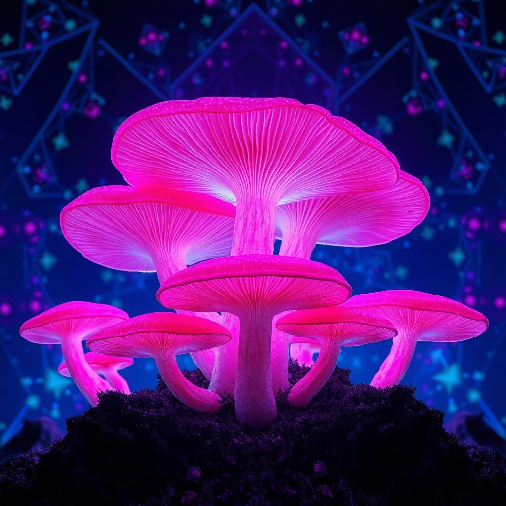 Grow Pink Oyster Mushrooms