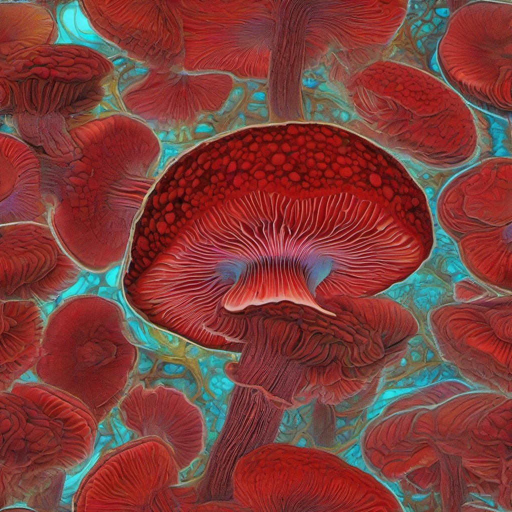 Reishi Red Reishi Research mushroom