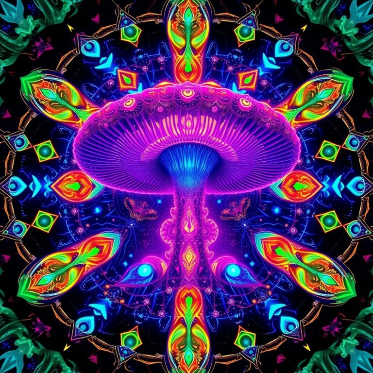 Makes Meditation Calm Hypnosis mushroom