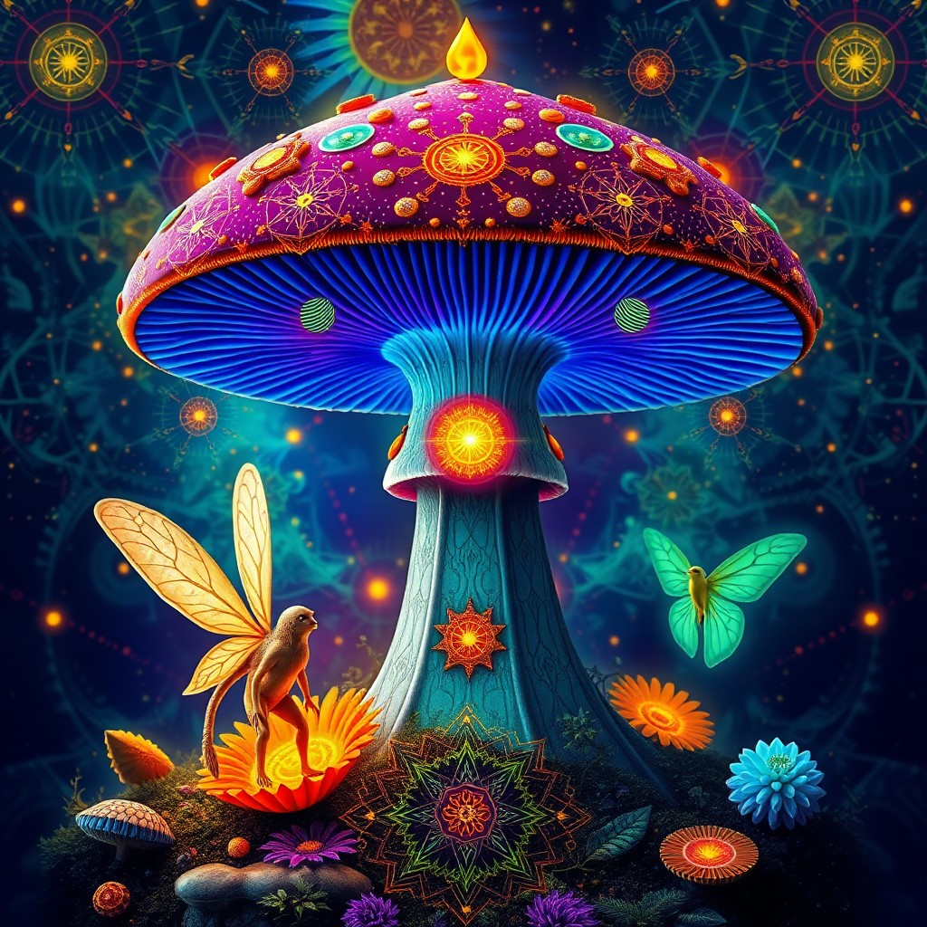 Adults Still Meeting Fairies mushroom