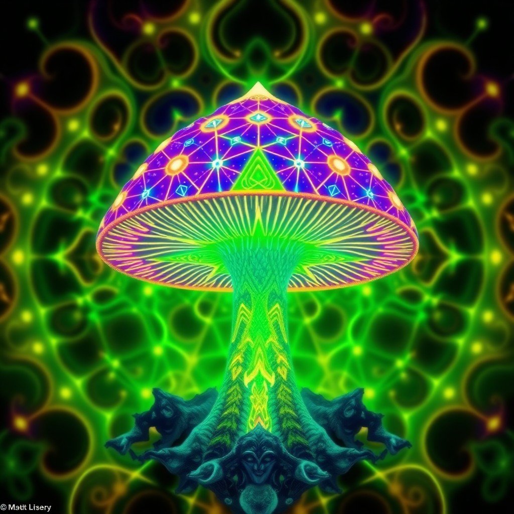 Default Mode Network Link mushroom