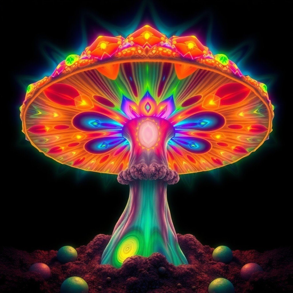 Dextromethorphan's Hidden Trip mushroom
