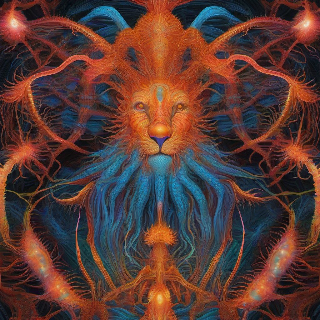Lion's Mane Cordyceps Research mushroom