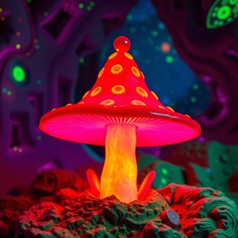 they weaponized spa toy mushroom
