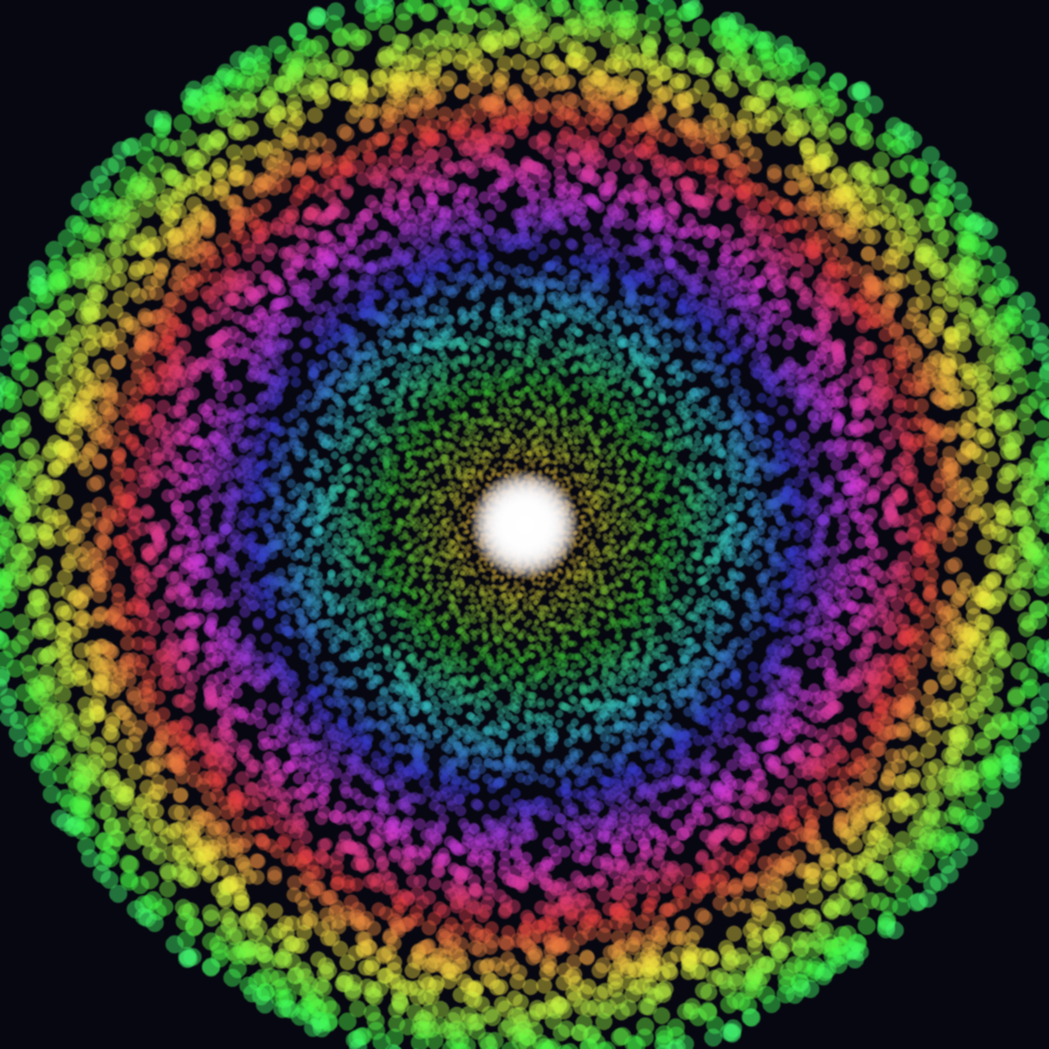 a glowing mycelial network spanning a galaxy