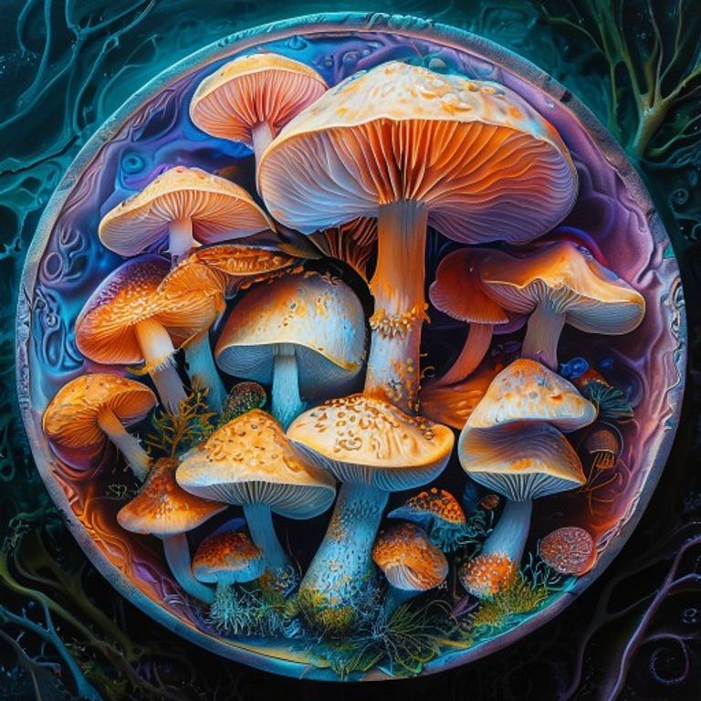 White button mushrooms mushroom dish
