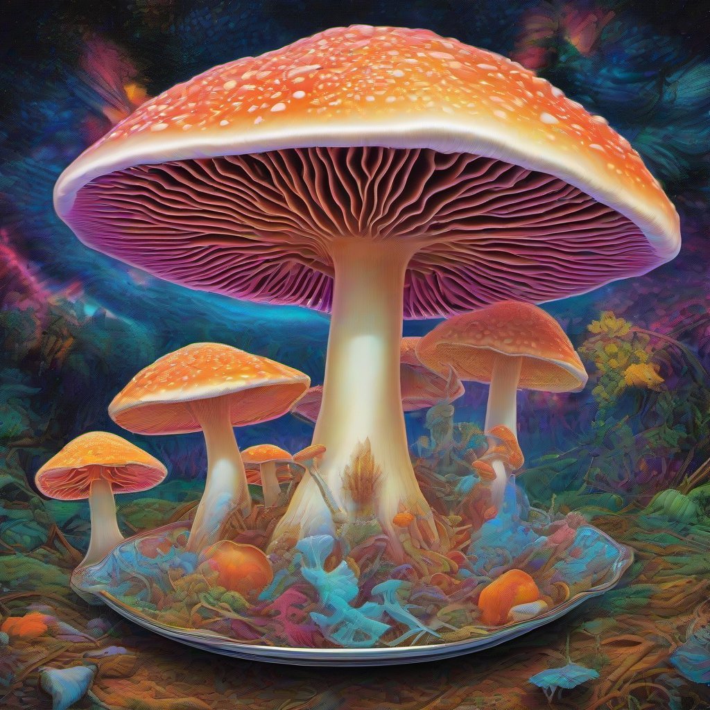 King Oyster mushroom dish