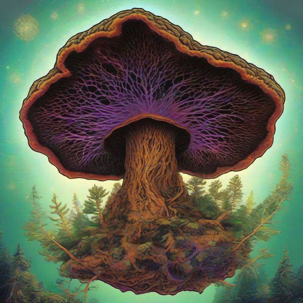 Chaga Good Research mushroom