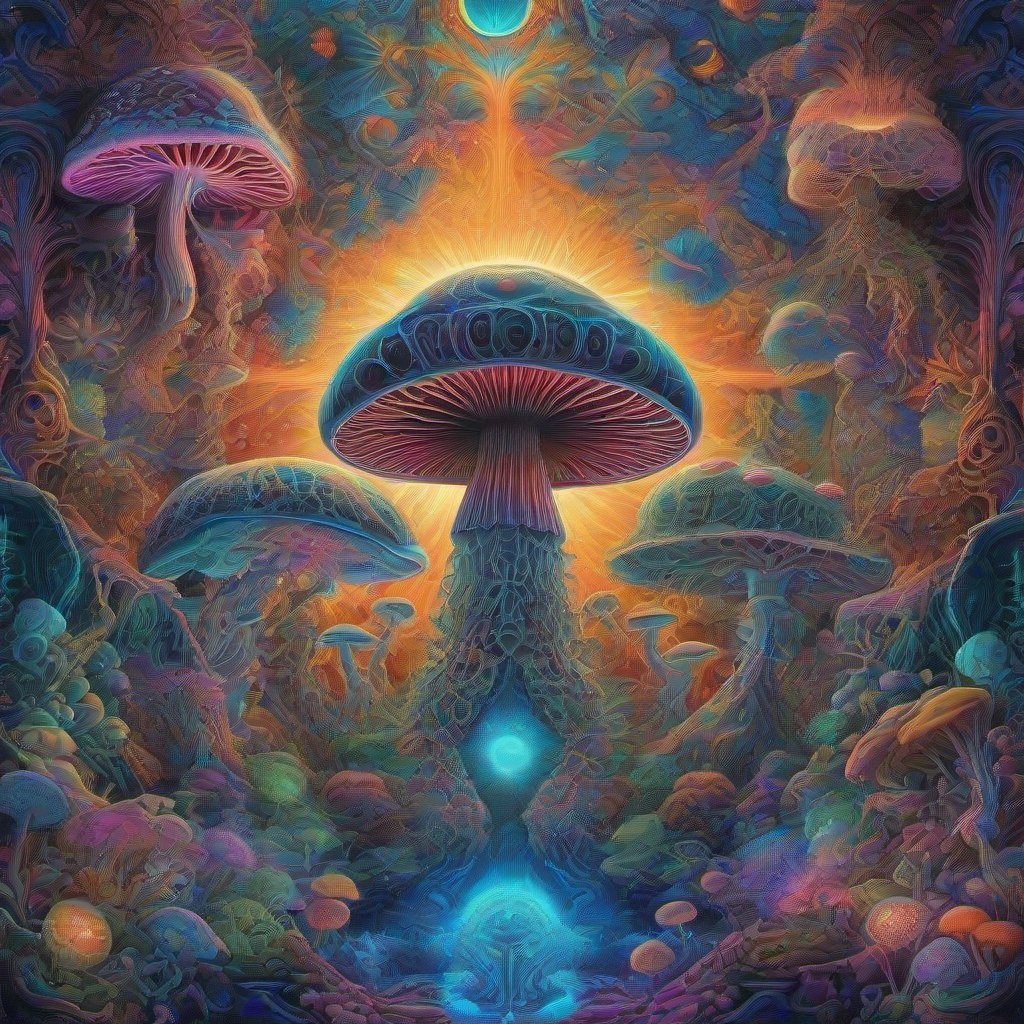 Aquahenosis When Ocean Becomes mushroom