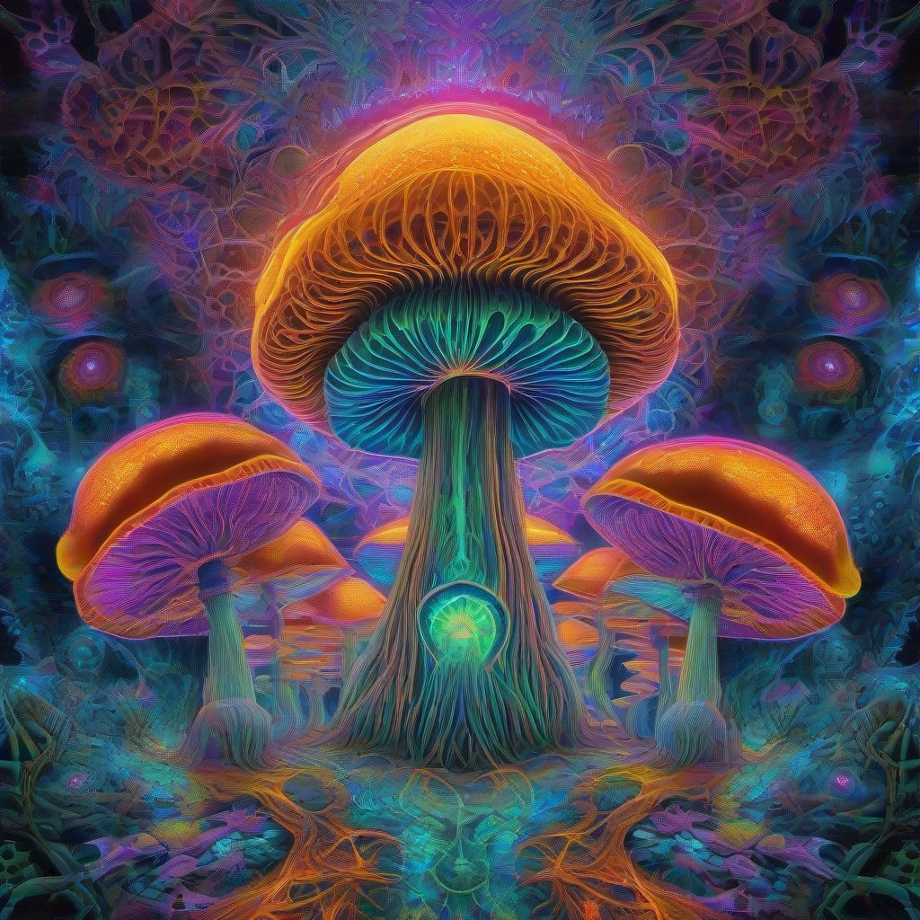 Aquahenosis Floating Triggers Feeling mushroom