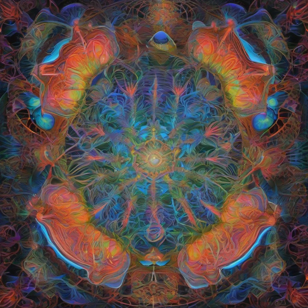 DMT harmine mix eases mushroom