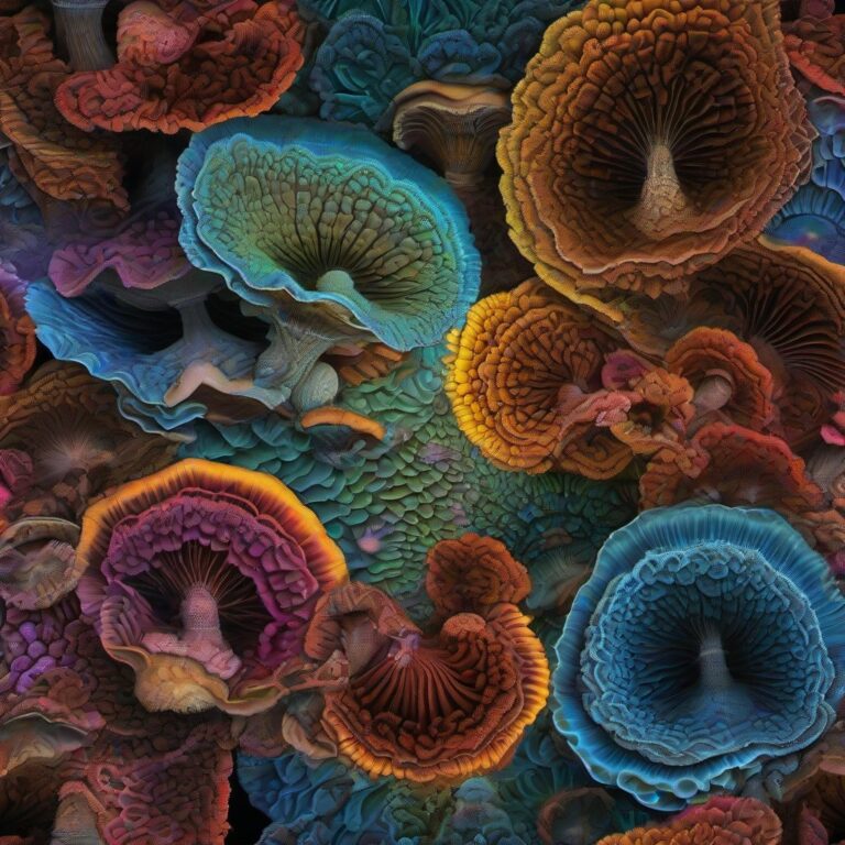 Turkey Tail mushroom dish