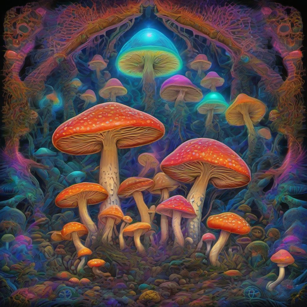 mushrooms read change DNA