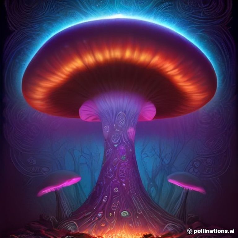 LSD Treatment Affects Working mushroom