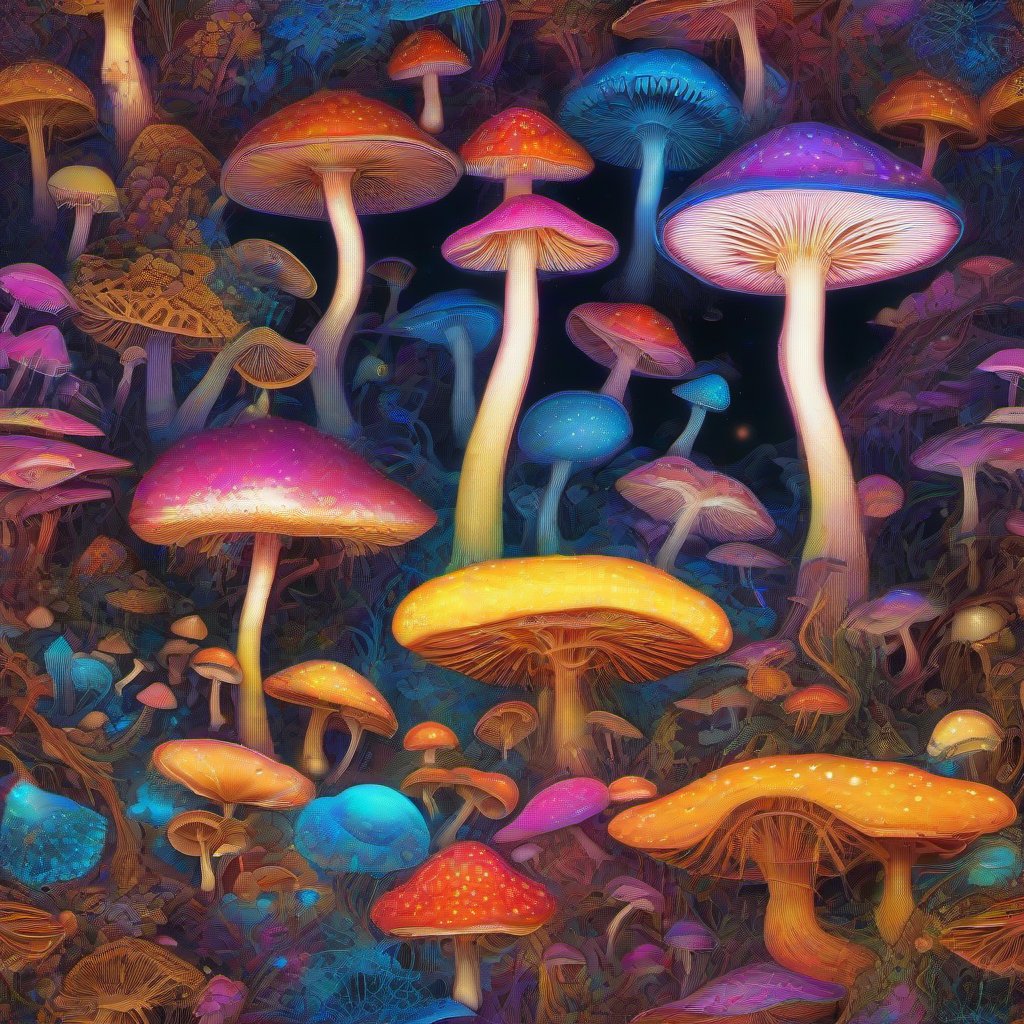 mushrooms read change DNA