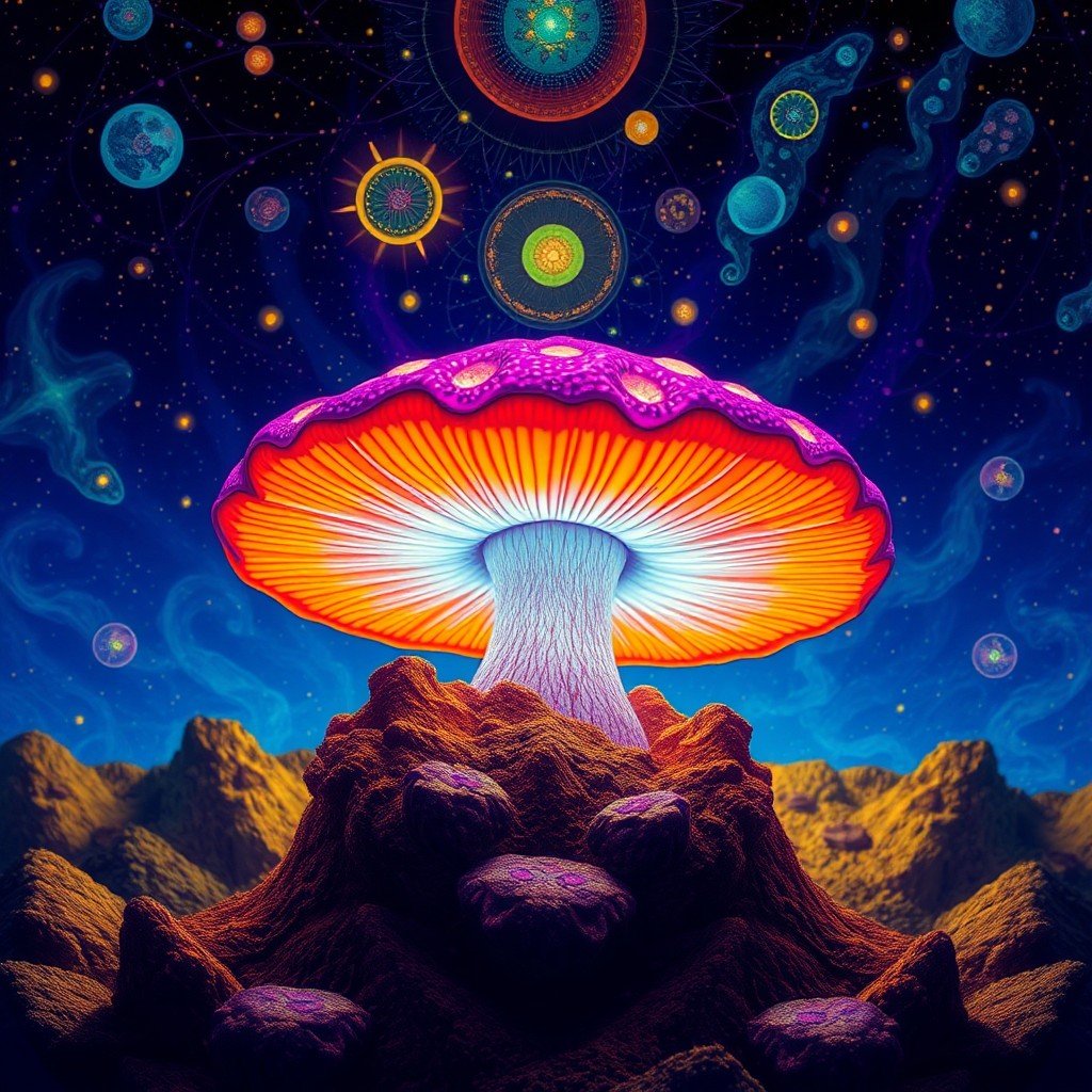 Psilocybin May Boost Brain mushroom