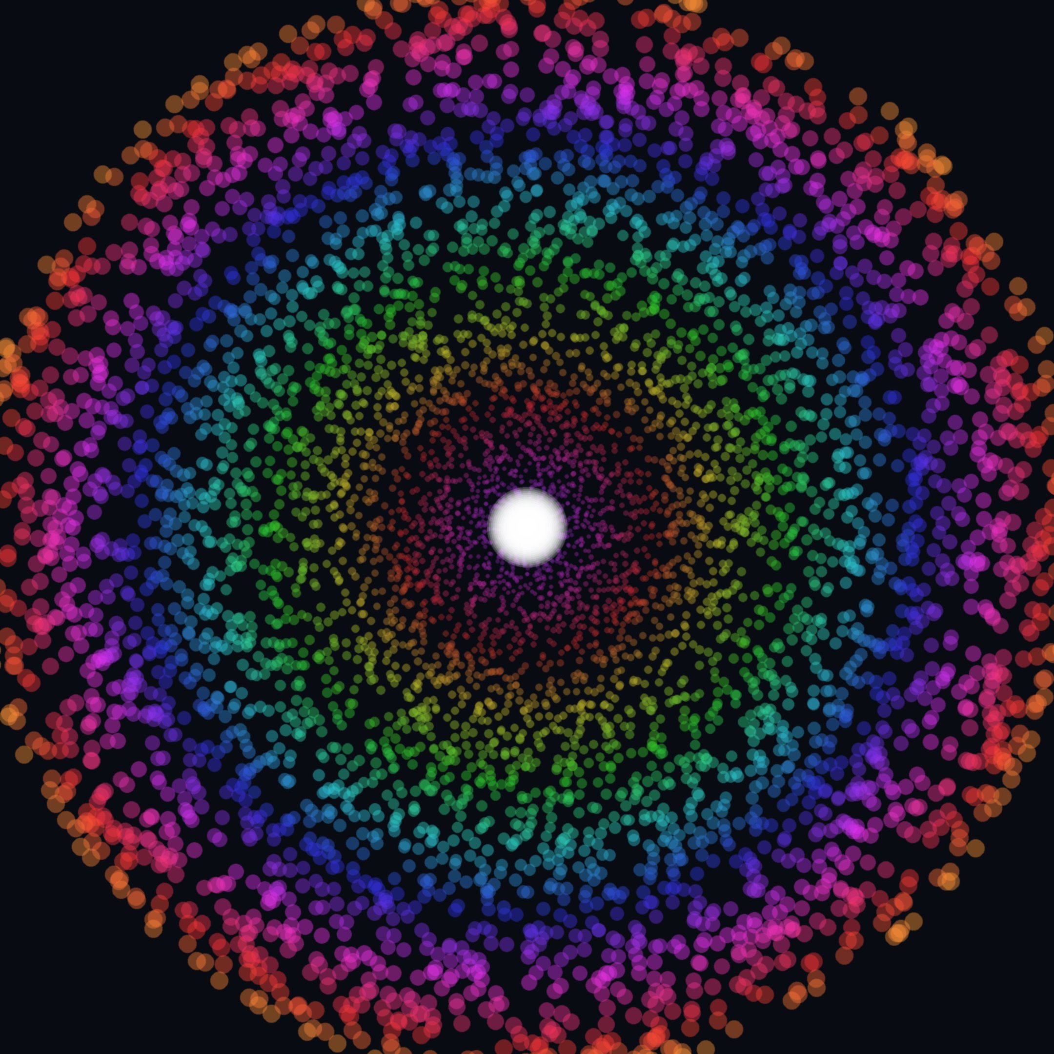 A surreal, glowing cathedral formed from bioluminescent mycelium, surrounded by intricate fractal patterns in a monochrome cobalt and silver palette with neon h
